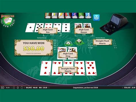 fortune pai gow poker online.